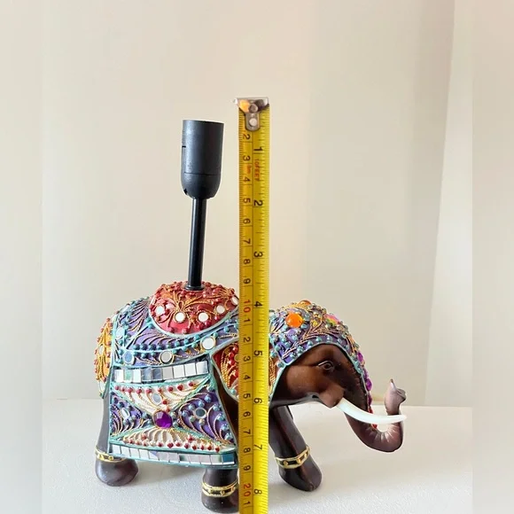 Decorative Elephant Lamp - Picture 5 of 7